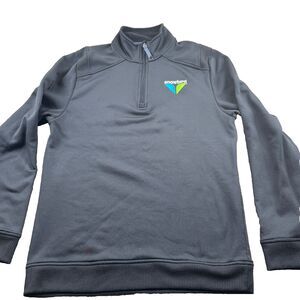 Under Armour MTN 1/4 Zip Fleece Lined Pullover Men's M Black Logo Performance